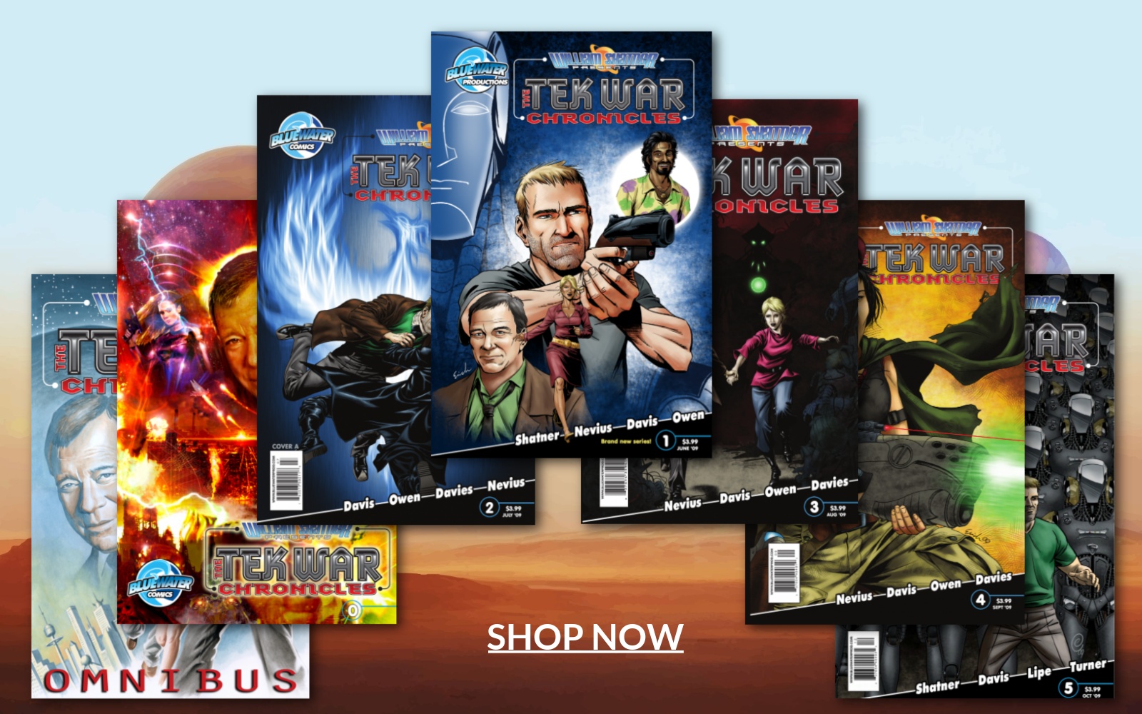 Tekwar Chronicles Graphic Novel Series