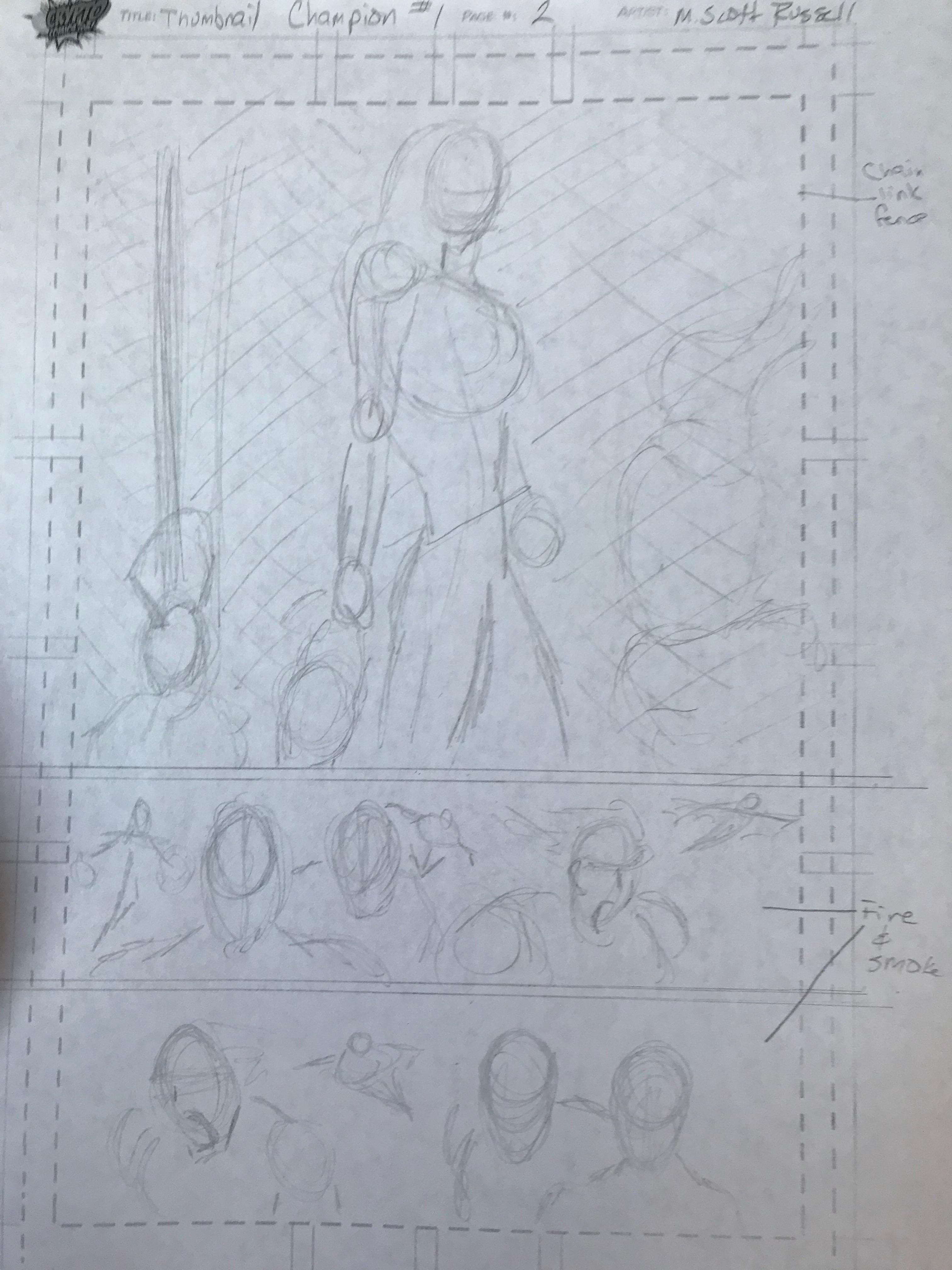 Champion Issue 1 page 2 layout thumbnail