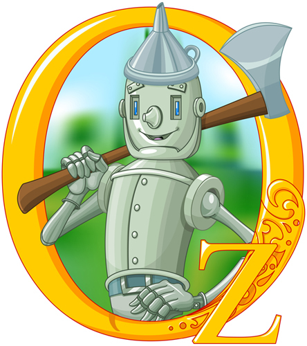Tin Man from the Wizard of Oz used for editorial purposes only.