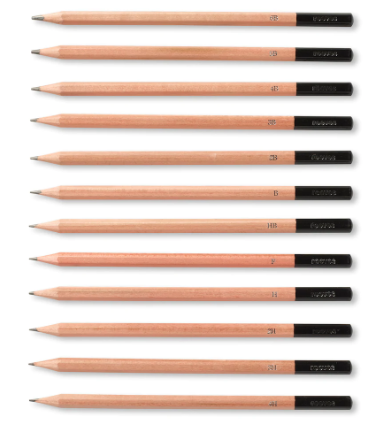 Pencil Set used for used for Editorial Purposes only