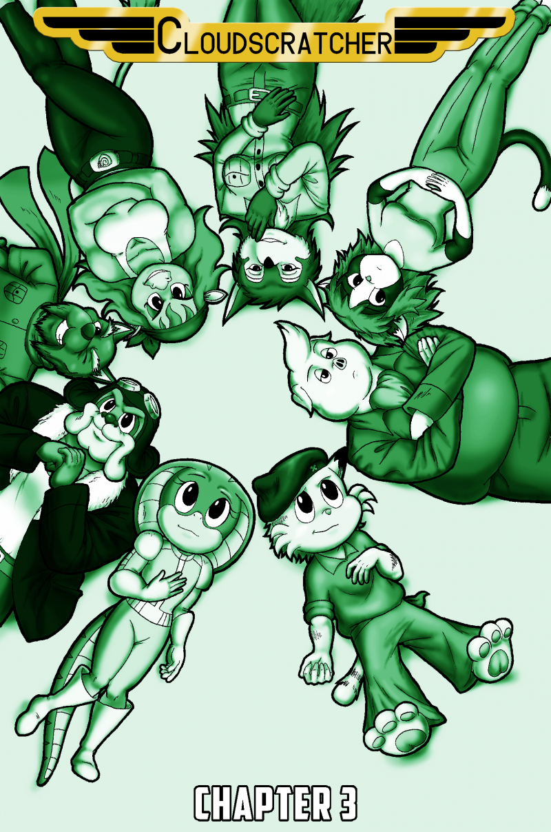 Cloudscratcher digital collectible on CryptoComics by Cody Baier