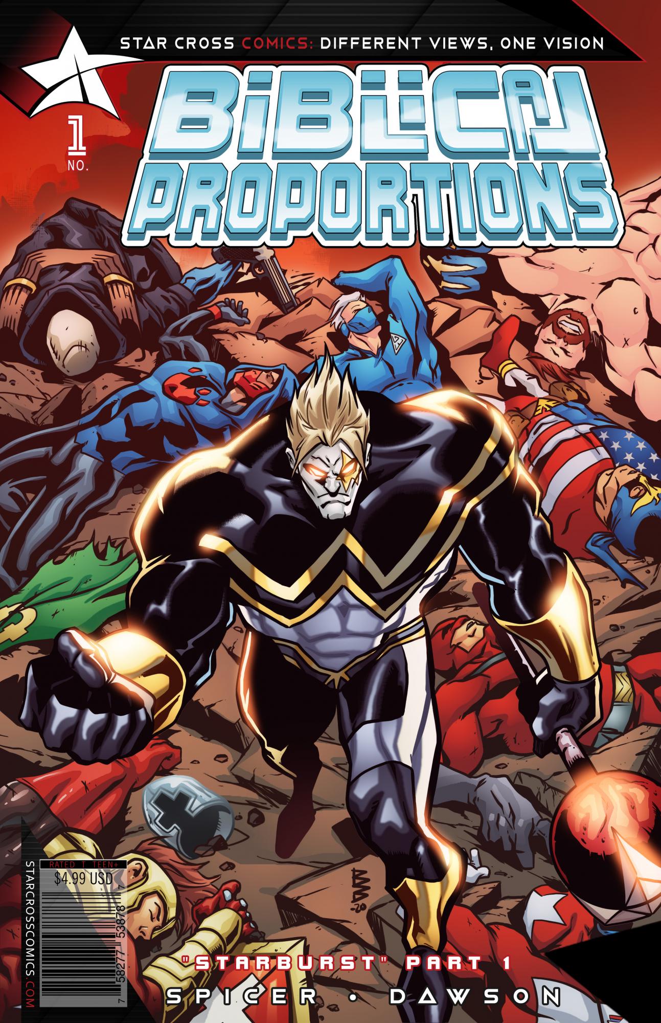 Biblical Proportions Cover Star Cross Comics