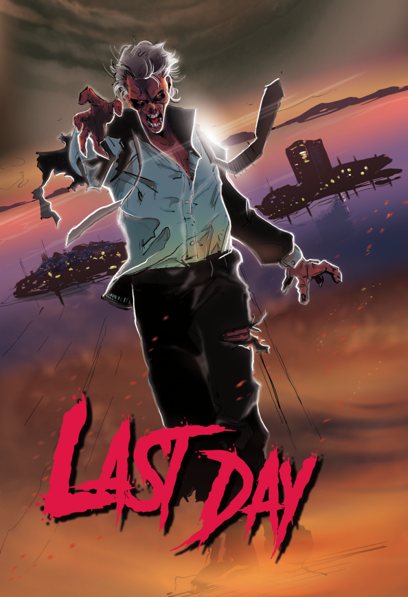 Last Day Graphic Novel Zombie Horror
